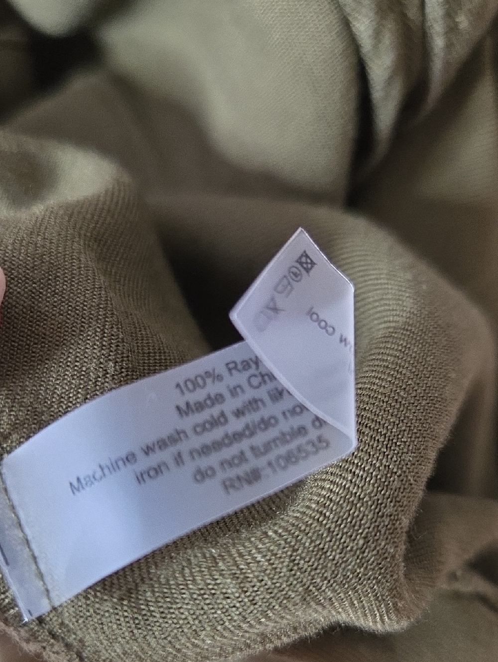 Sundays Olive Green Long Sleeve Jumpsuit - Picture 9 of 10